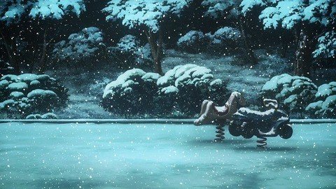 Sakura and Shirou on the Park Bench